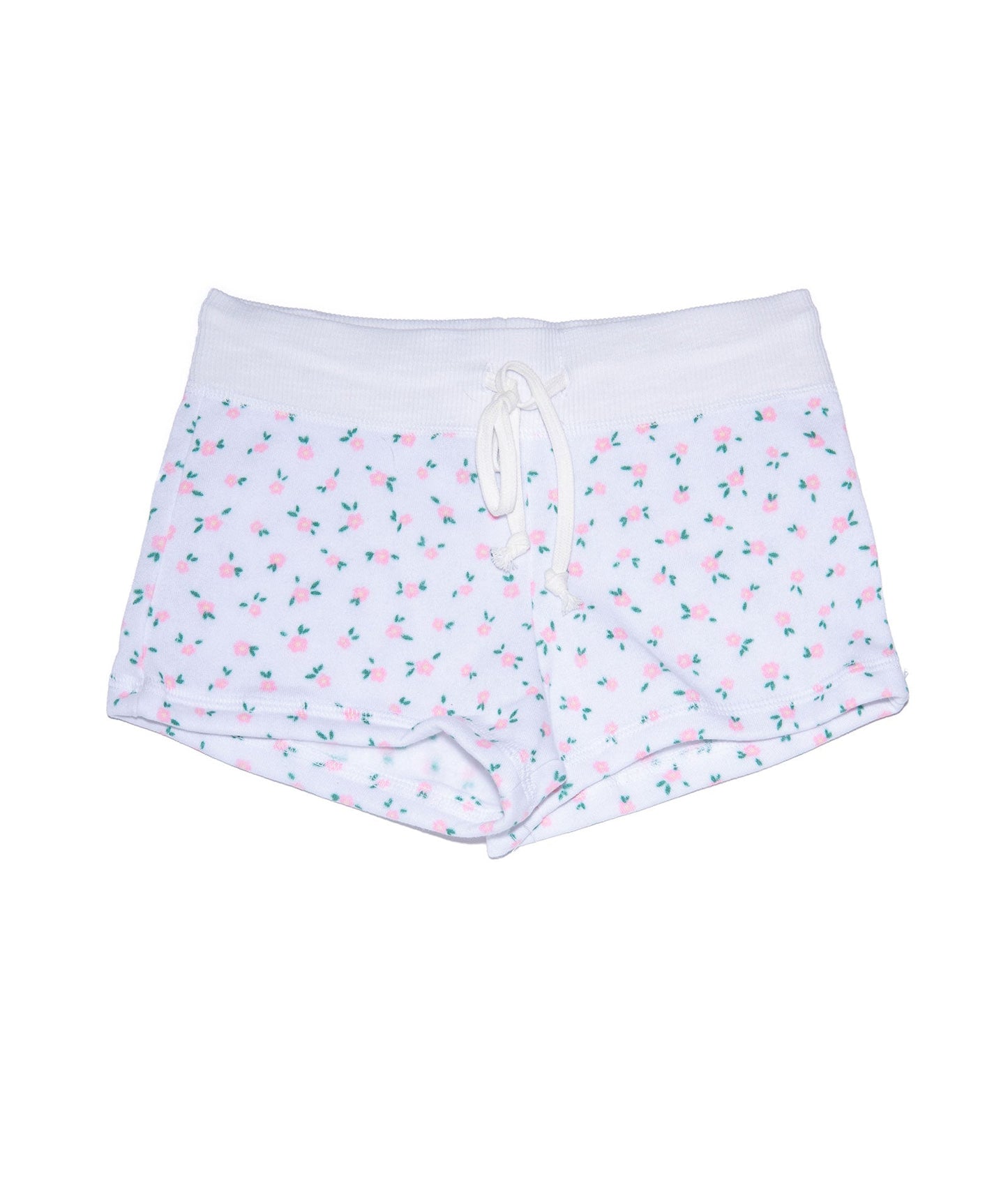Love Junkie - Tween - Pink Ditsy Floral Shorts
