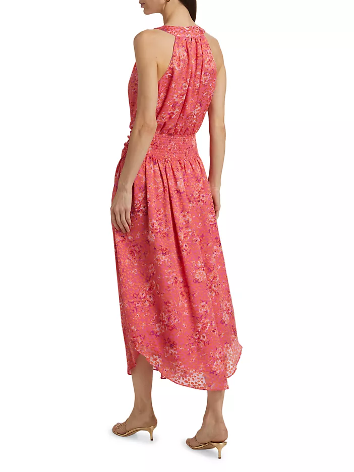 Ramy Brook - Women - Pink Petunia Petal Athena Midi Dress