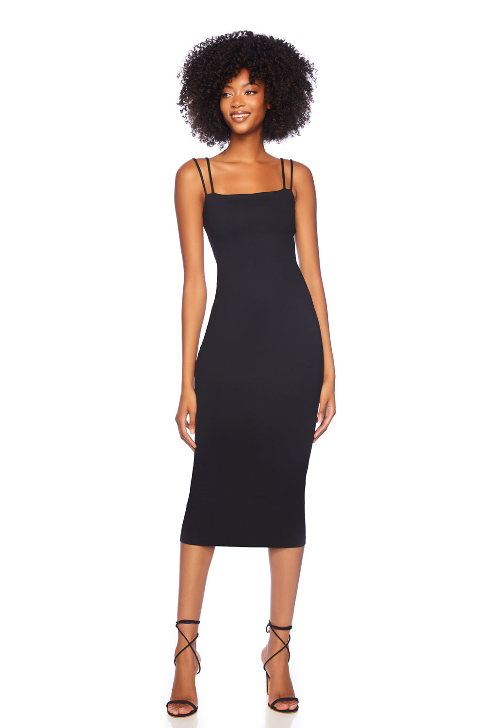 Women's Double String Midi Dress Women's Double String Midi Dress