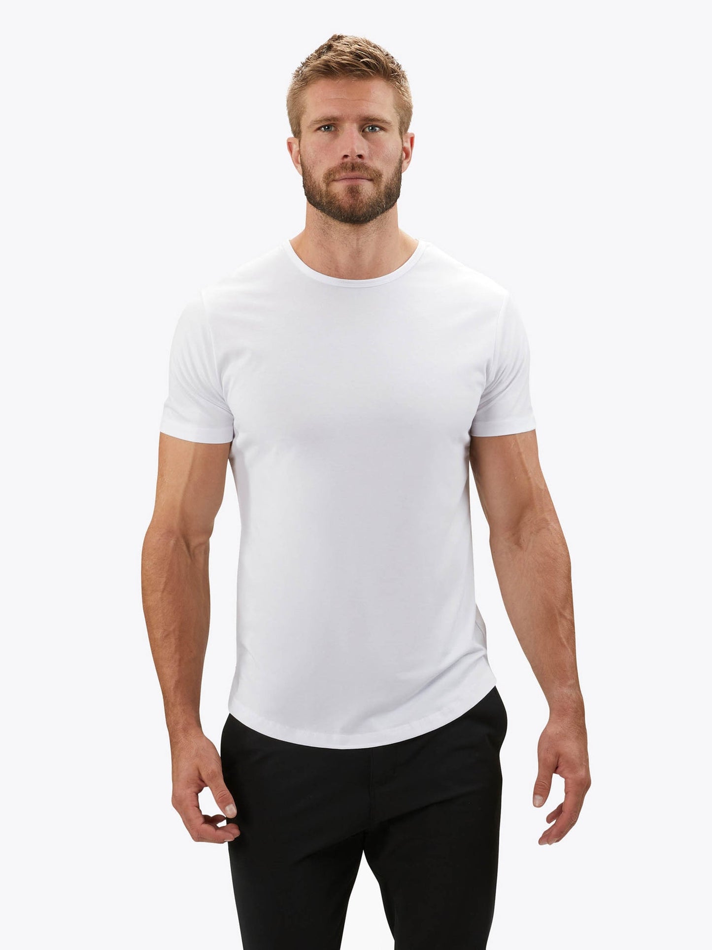 Cuts Clothing - Men - AO Curve-Hem Tee