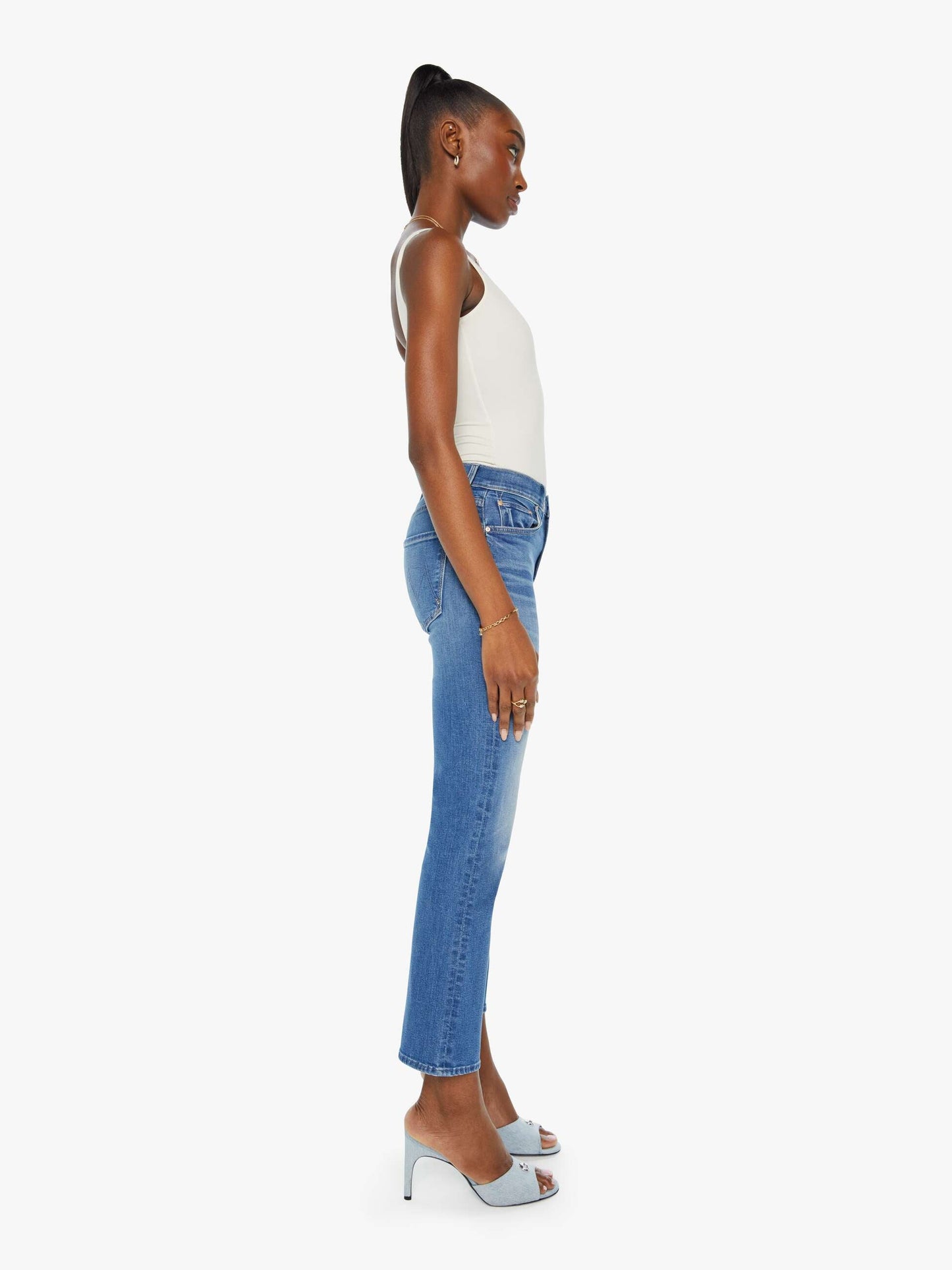 Mother Denim - Women - Lhasa Love The Mid Rise Rider Ankle
