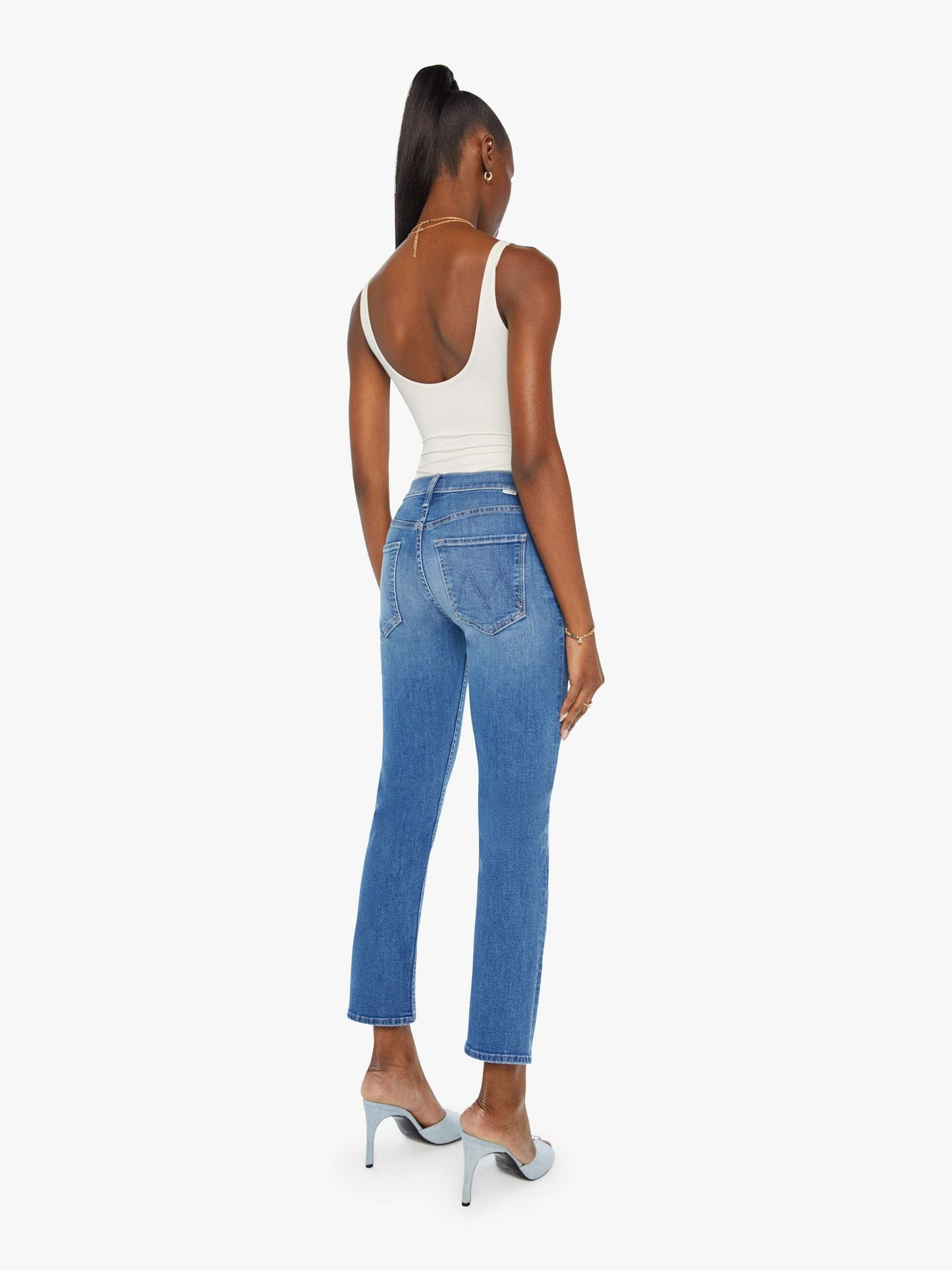 Mother Denim - Women - Lhasa Love The Mid Rise Rider Ankle