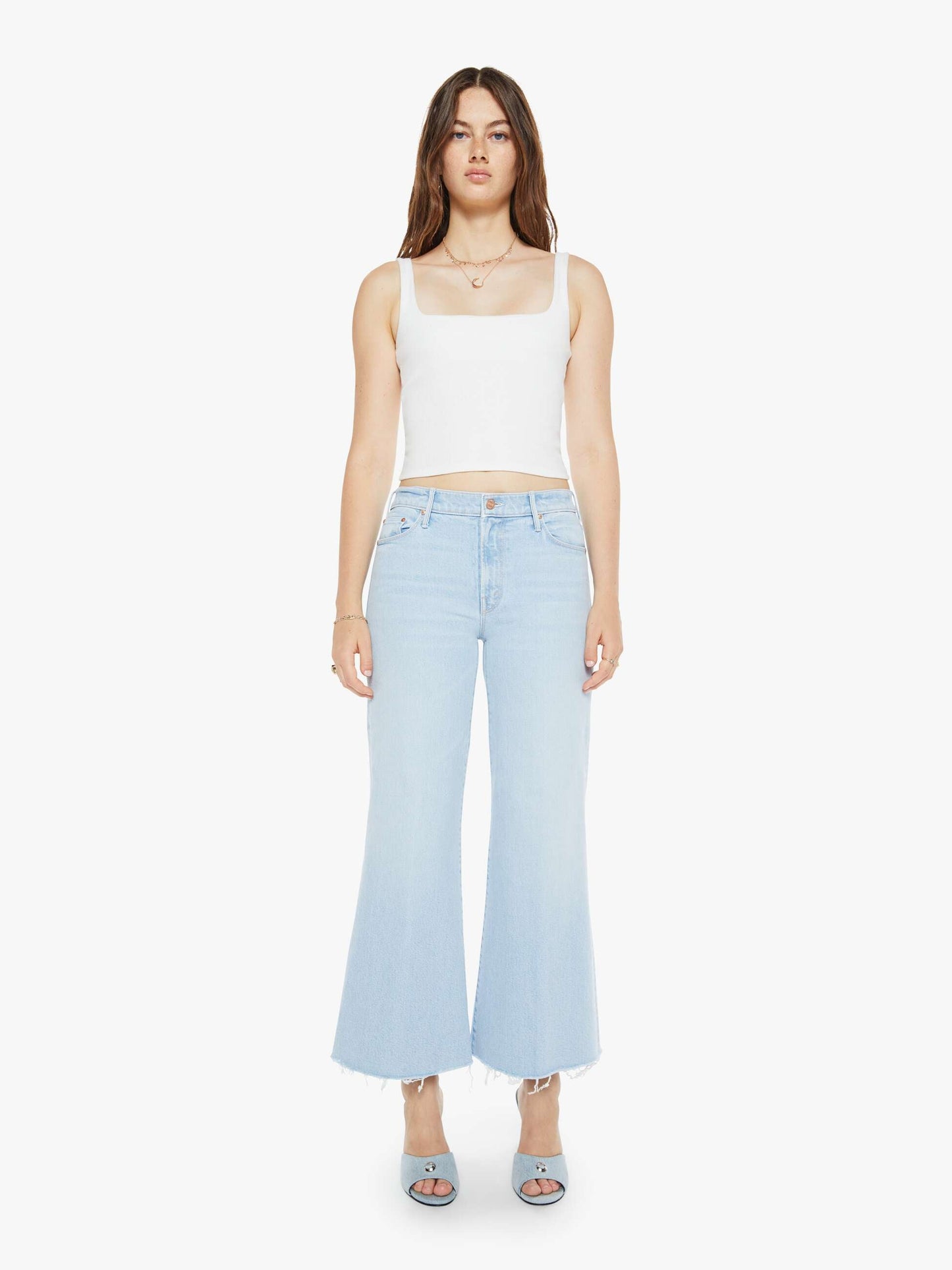 Mother Denim - Women - Cowabunga The Twister Ankle Fray