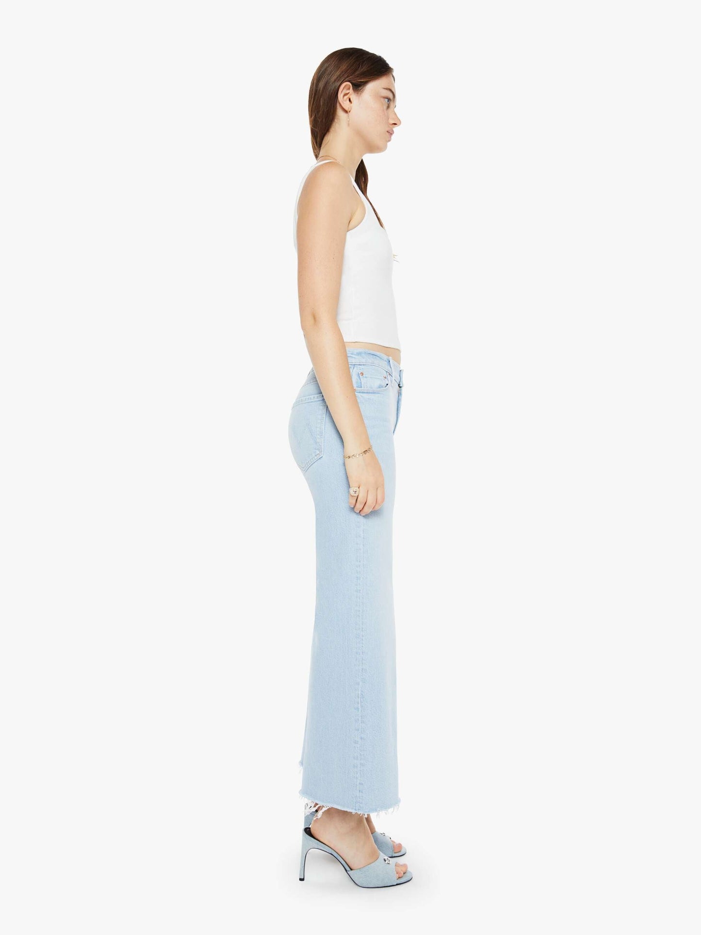 Mother Denim - Women - Cowabunga The Twister Ankle Fray