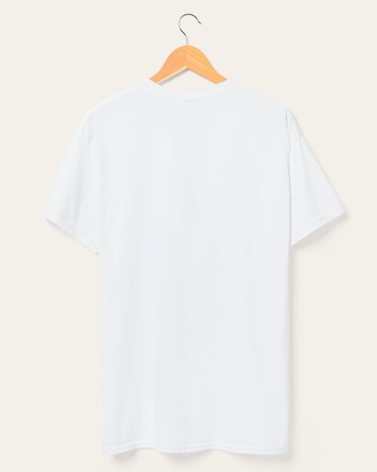 Junk Food - Men - White Detroit Lions Throwback Helmet Flea Market Tee