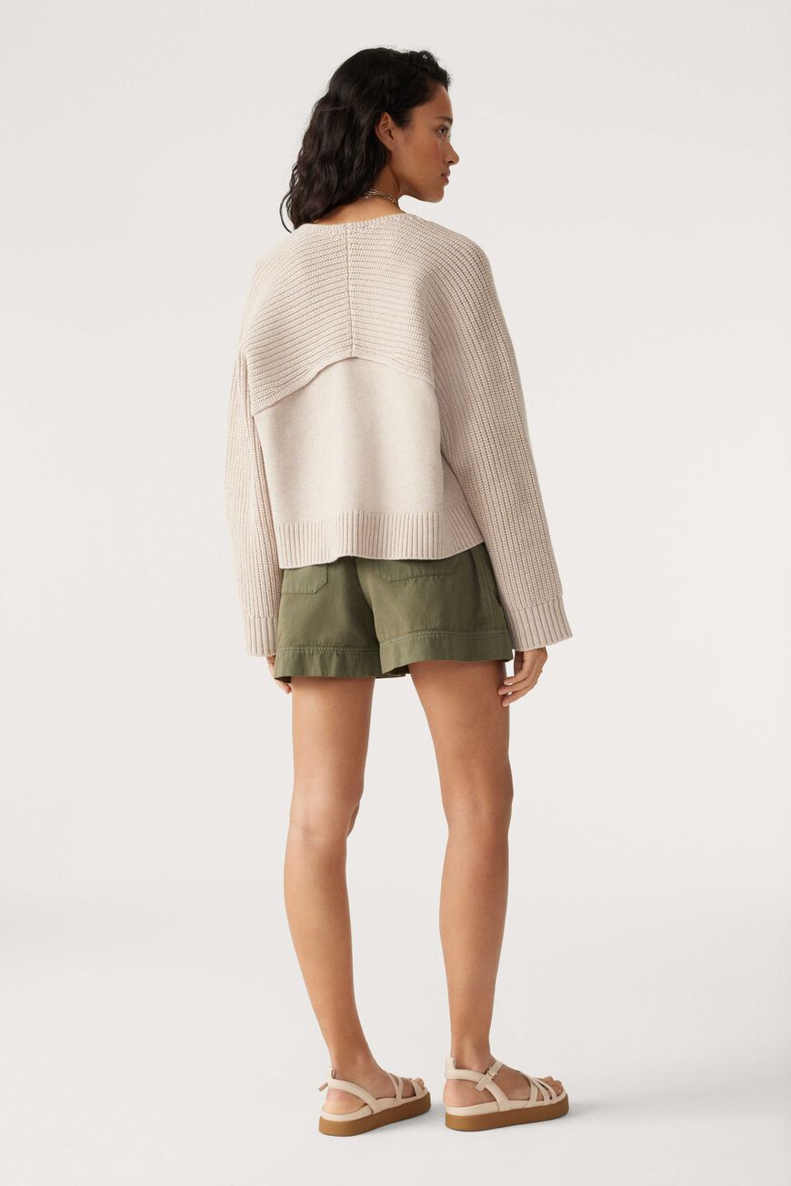 ba&sh - Women - Beige Susy Ultra-Feminine Sweater