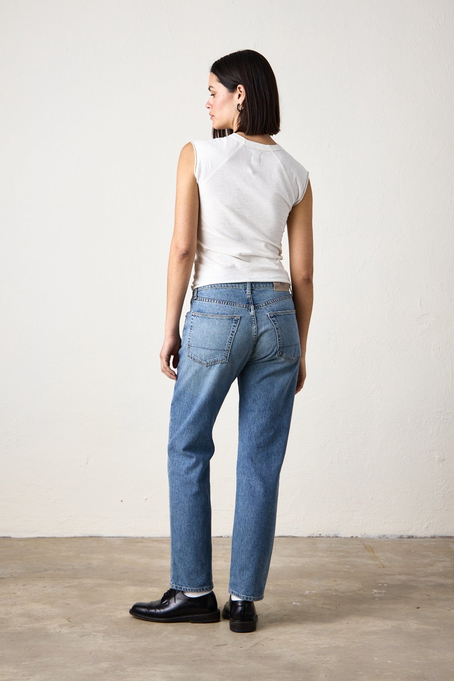 NSF - Women - Soft White Chloe Fitted Slub Jersey Muscle Tee
