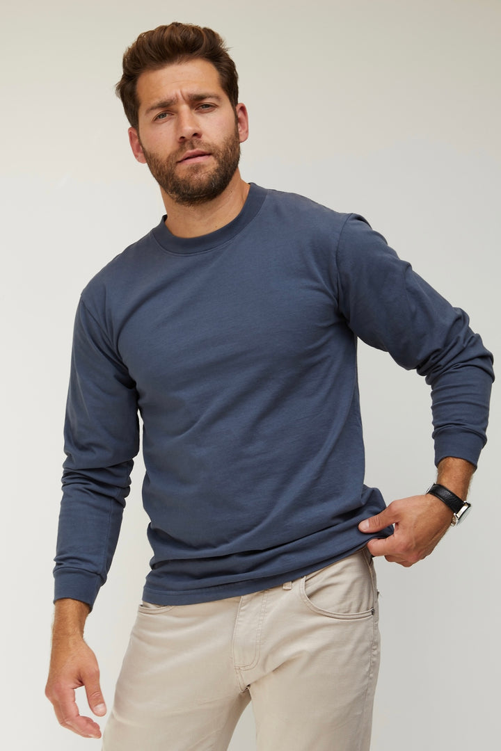 Perfect White Tee - Men - Jon Long Sleeve Tee