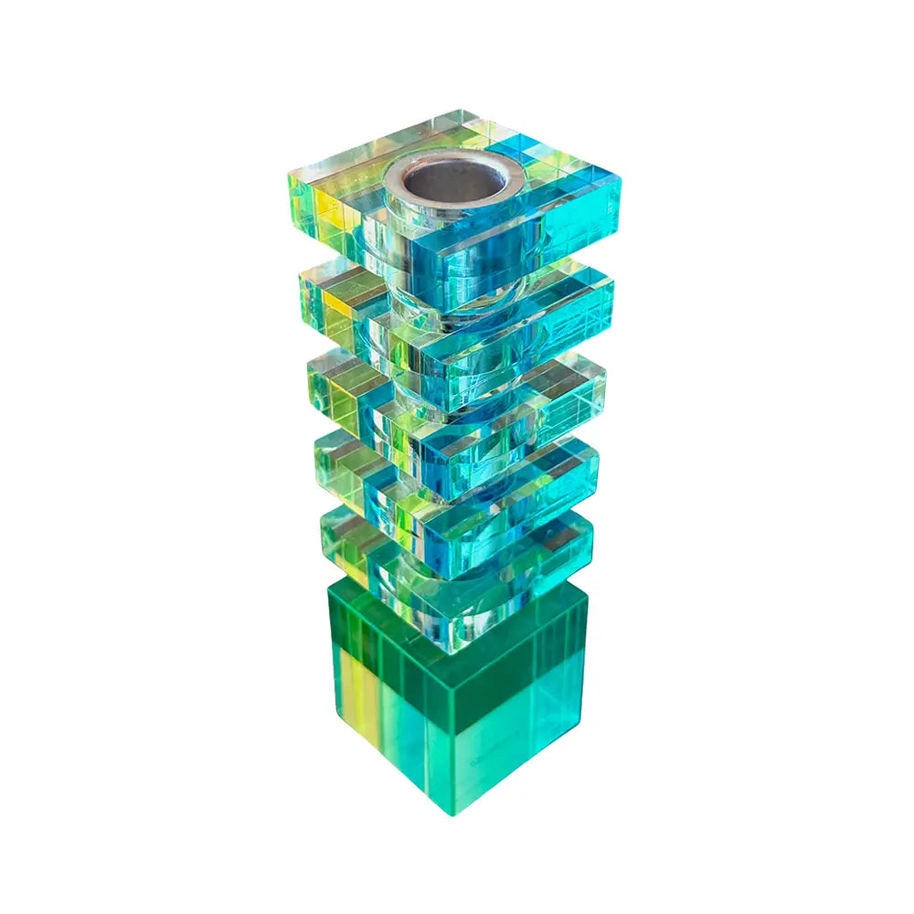 Canetti Candleholder + Bud Vase Tower