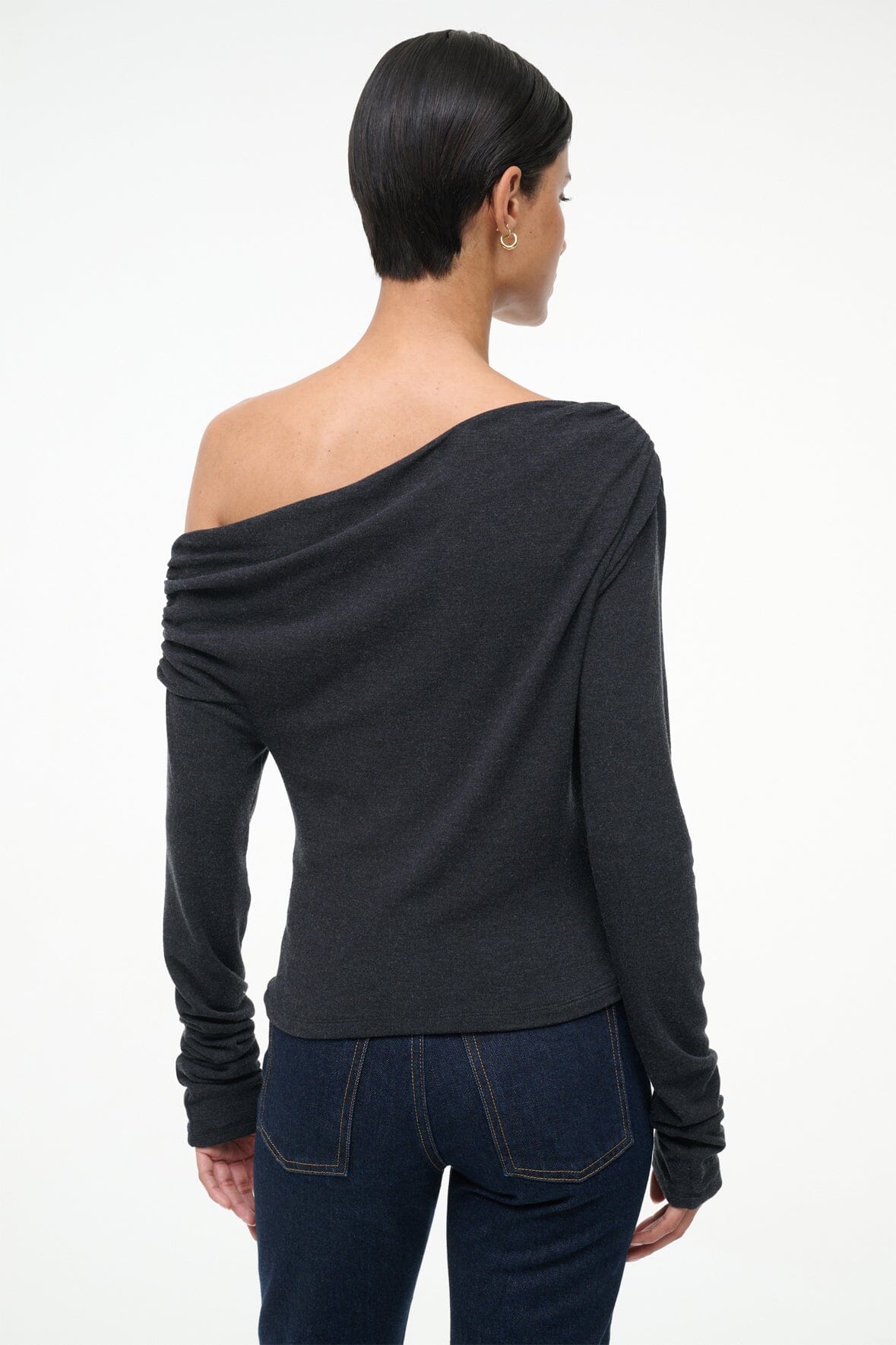 Staud - Women - Charcoal Philomena Top