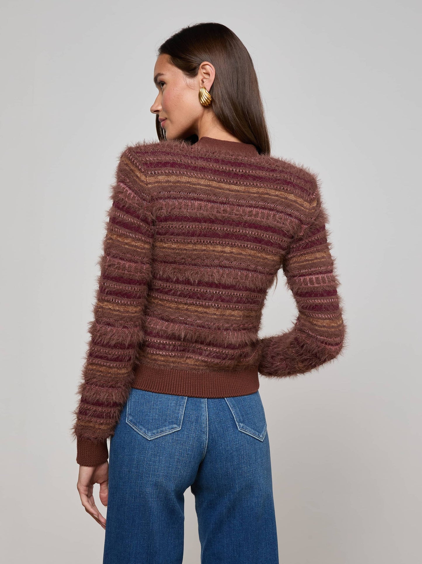 L'agence - Women - Natural/Mauve Multi Ariadne Cardigan