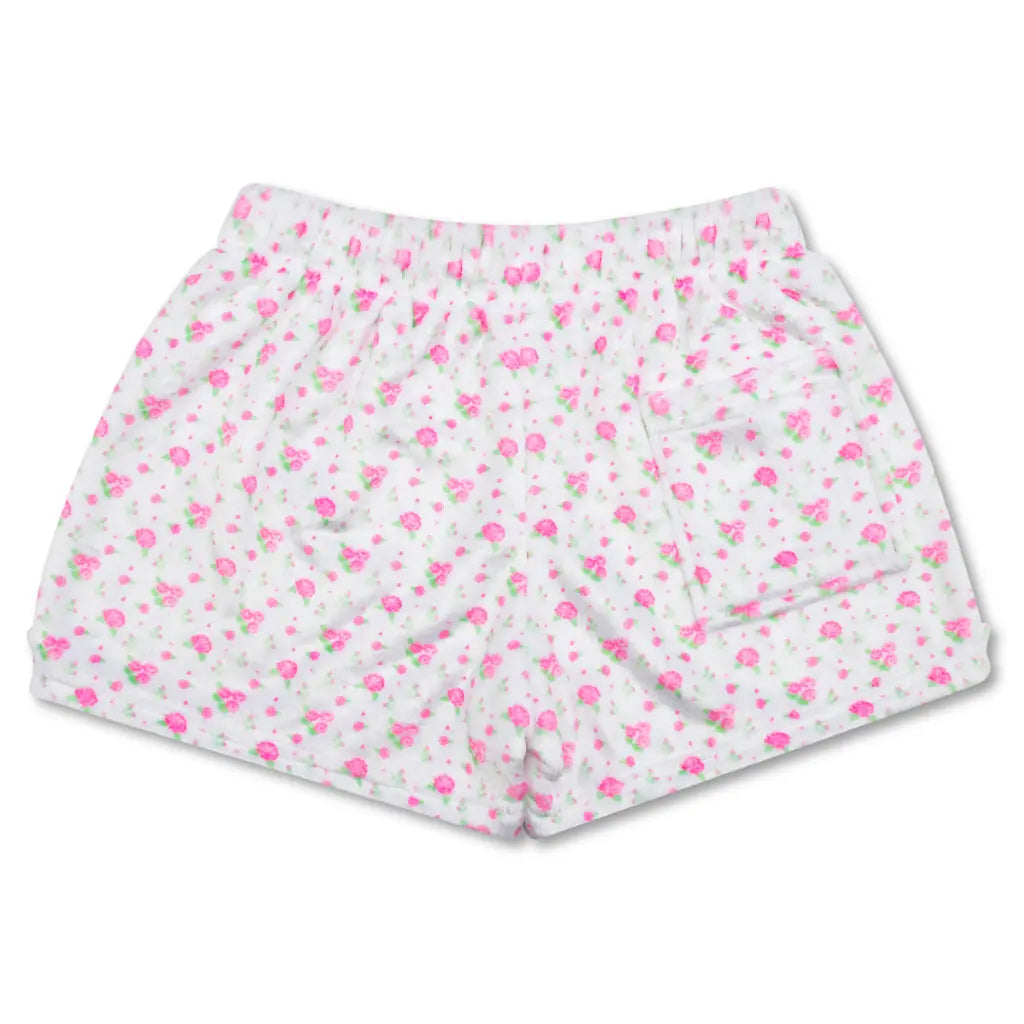 Iscream - Tweens -White Pretty In White Plush Shorts.