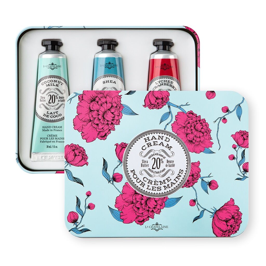 La Chatelaine - Aqua Hand Cream Trio