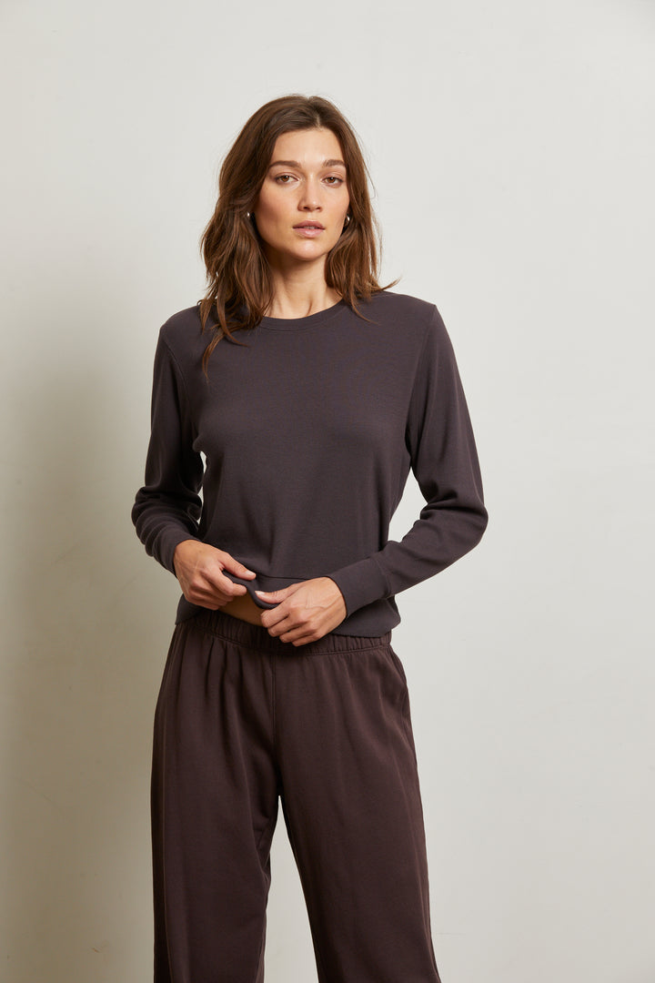 Perfect White Tee - Women - Cocoa Stef Pullover Sweatshirt