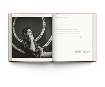 William John Kennedy Coffee Table Book - The Lost Archive: Photographs of Andy Warhol and Robert Indiana