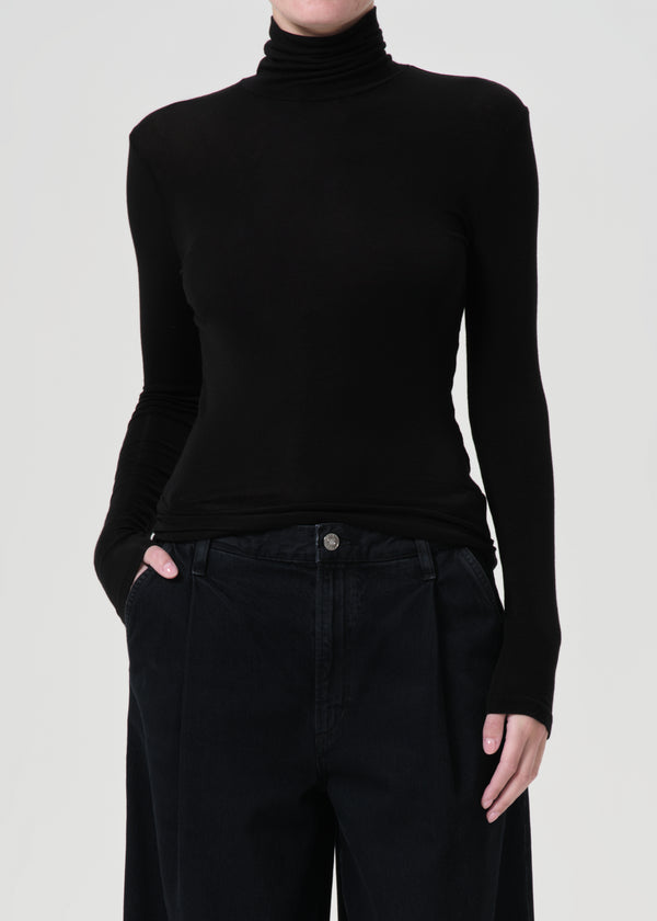 AGOLDE - Women - Black Pascale Turtleneck