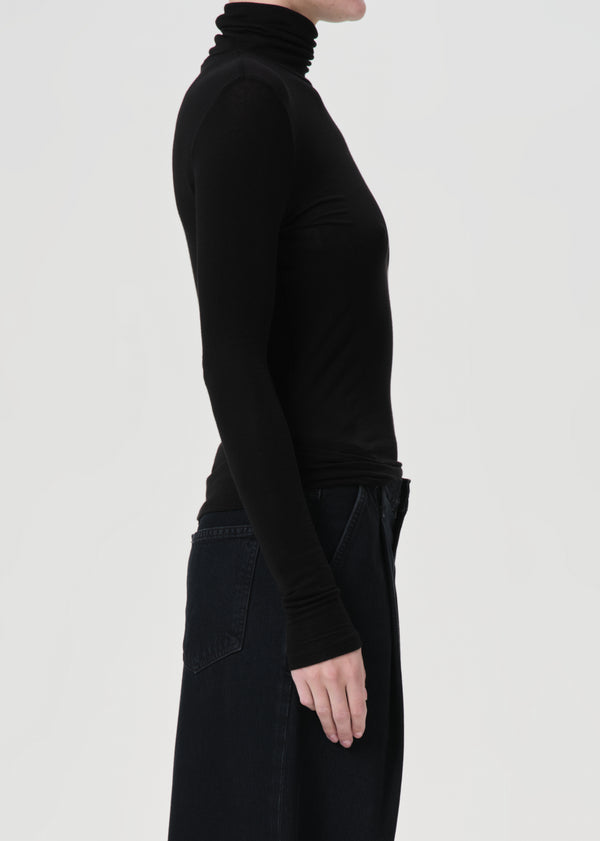 AGOLDE - Women - Black Pascale Turtleneck