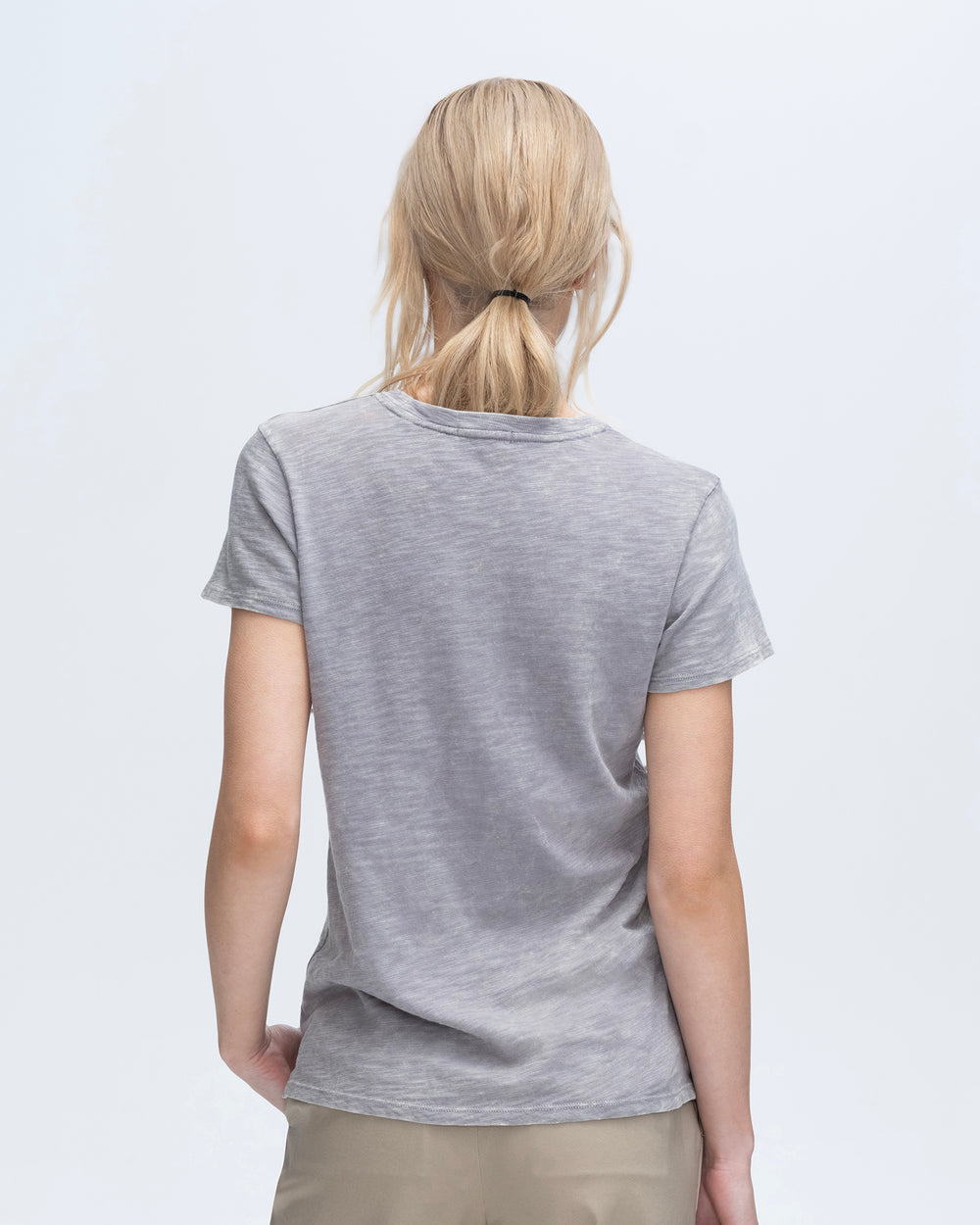 ATM Collection - Women - Shark Schoolboy Short Sleeve Crew Neck Tee