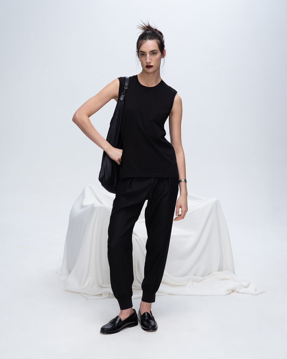 ATM Collection - Women - Classic Jersey Sleeveless Boy Tee