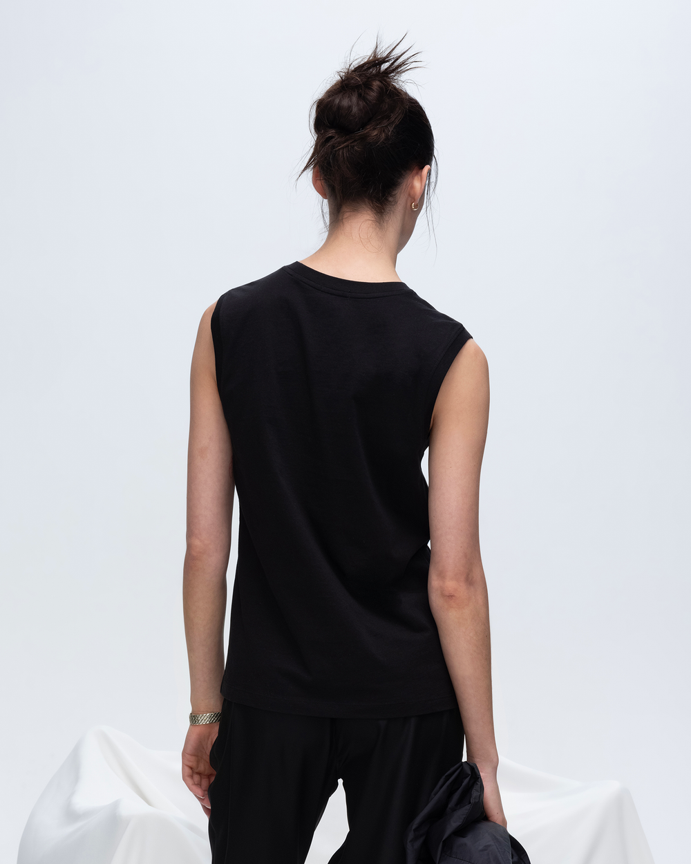 ATM Collection - Women - Classic Jersey Sleeveless Boy Tee