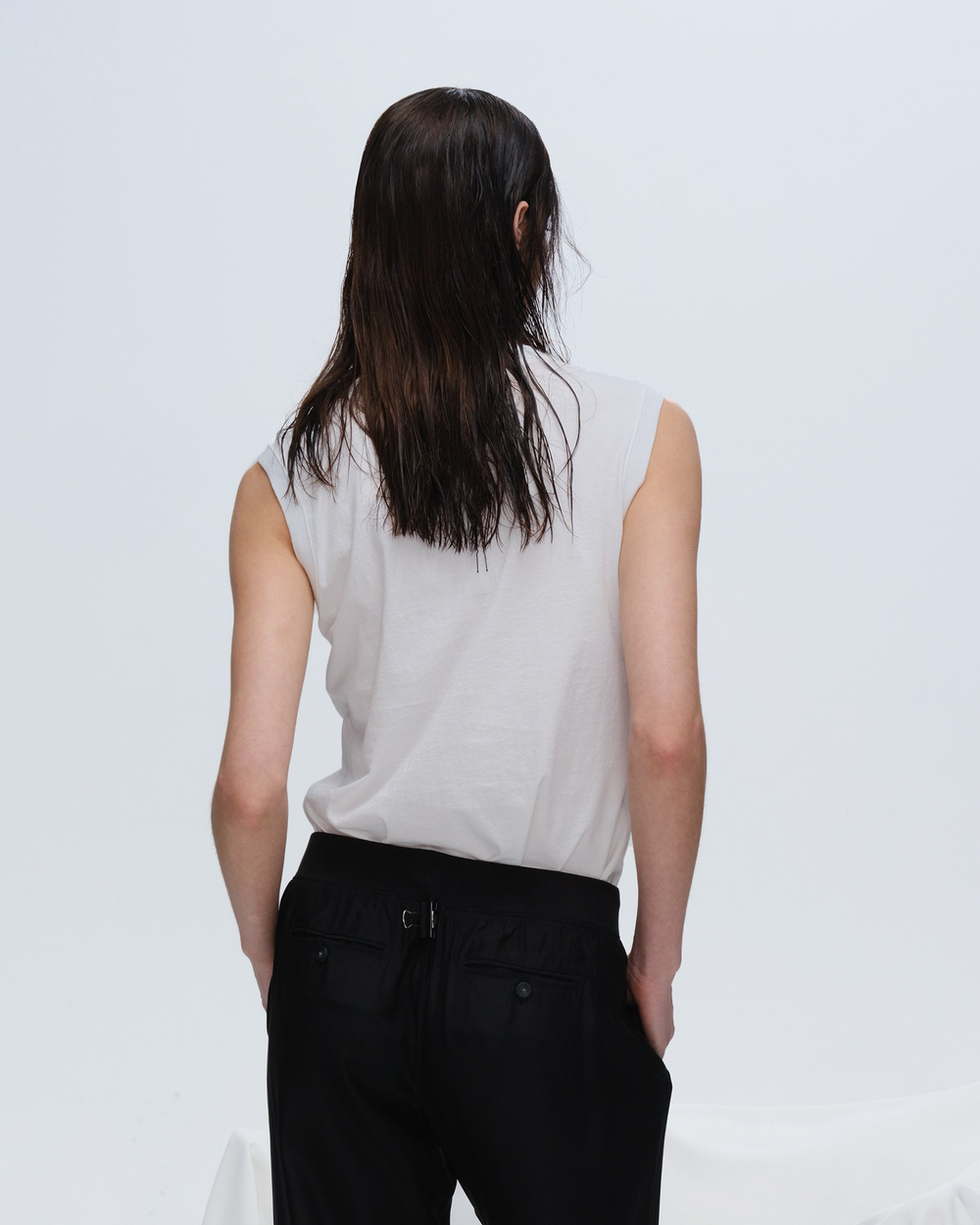 ATM Collection - Women - Classic Jersey Sleeveless Boy Tee