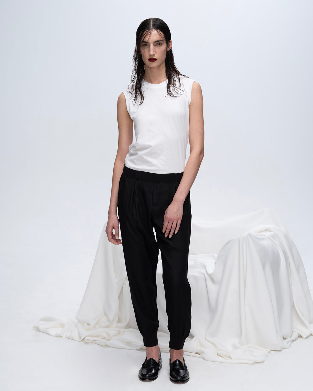 ATM Collection - Women - Classic Jersey Sleeveless Boy Tee
