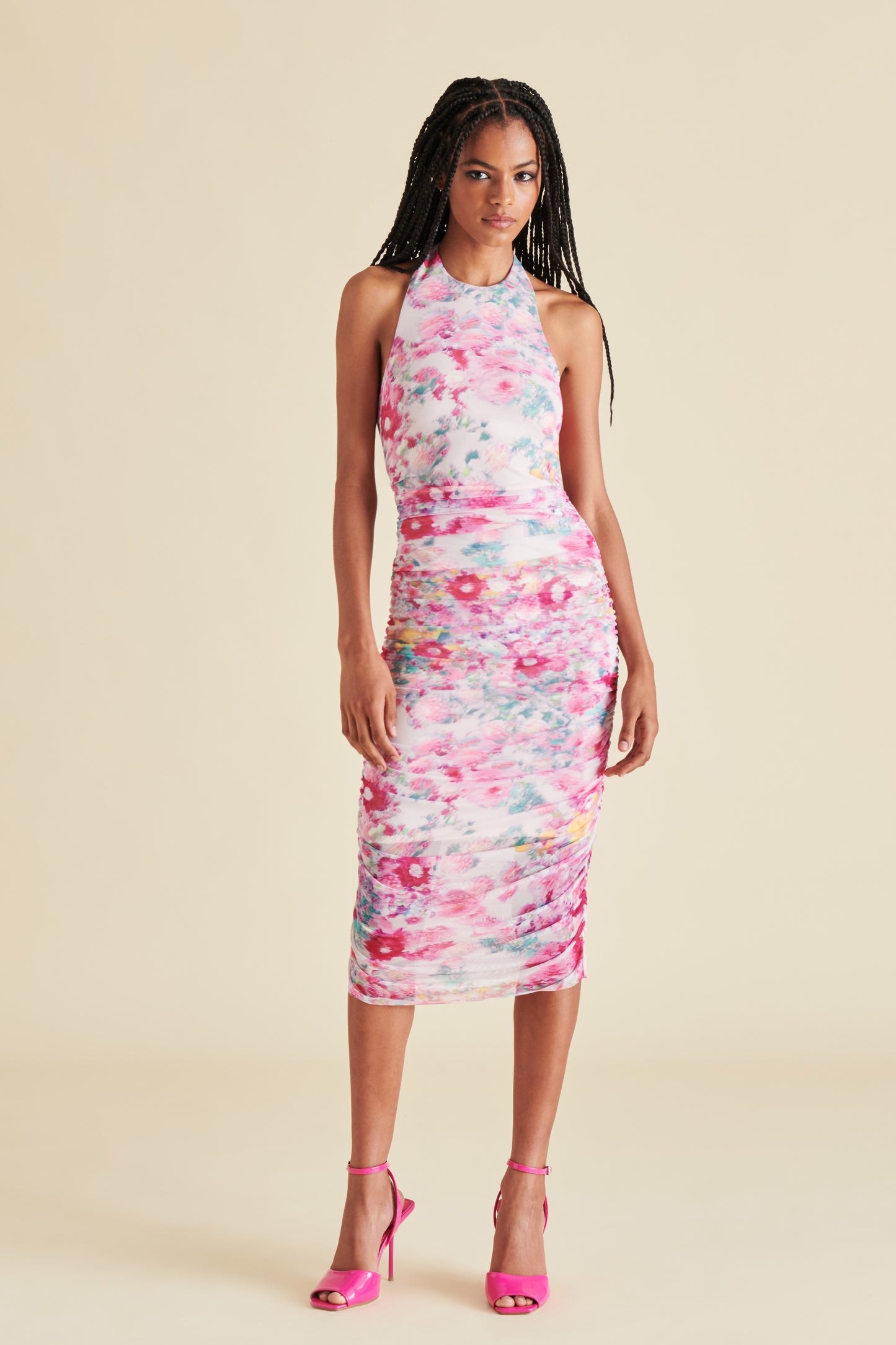Steve Madden - Women - Pink Hydrangea Lea Dress
