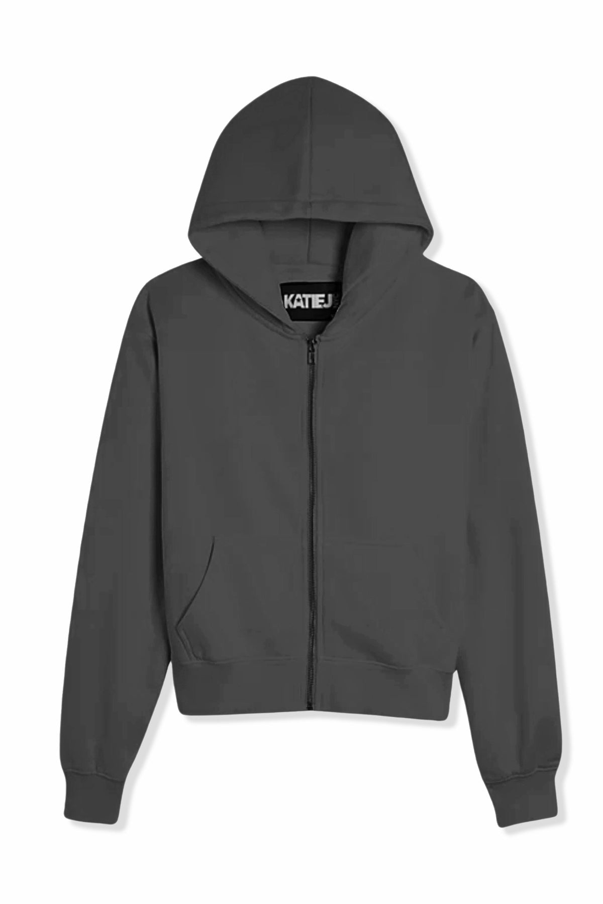 KatieJ NYC - Tween - Black Cody Zip Hoodie