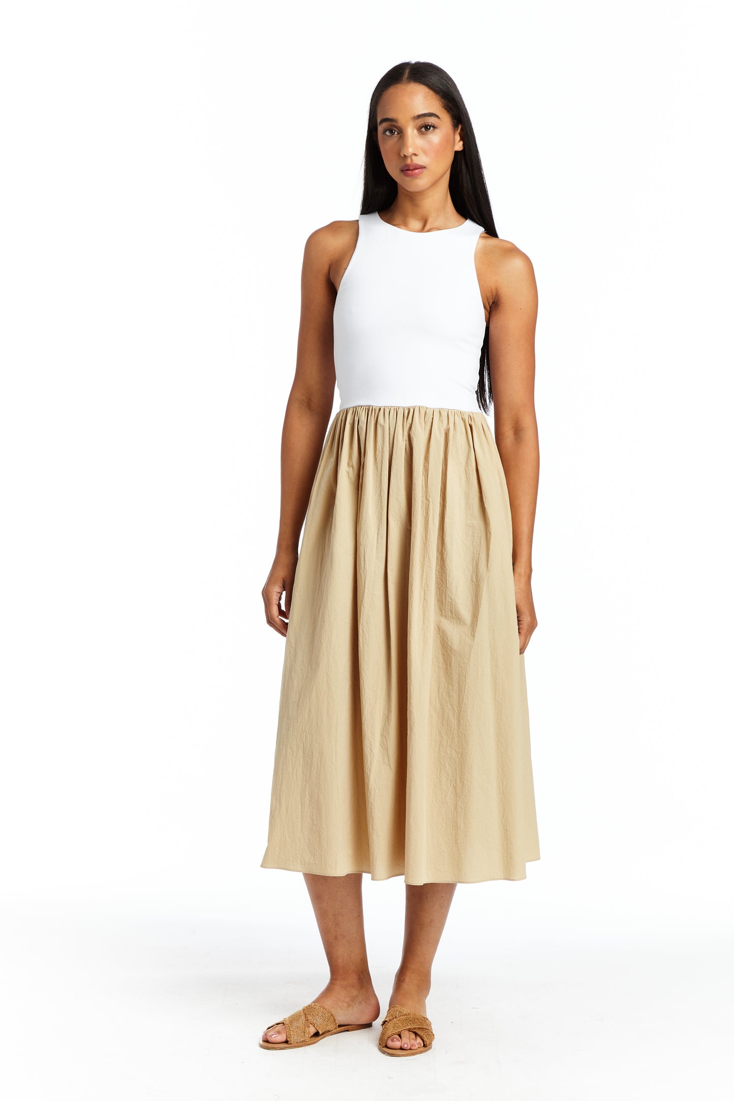 Drew - Women - Khaki Genesis Dress