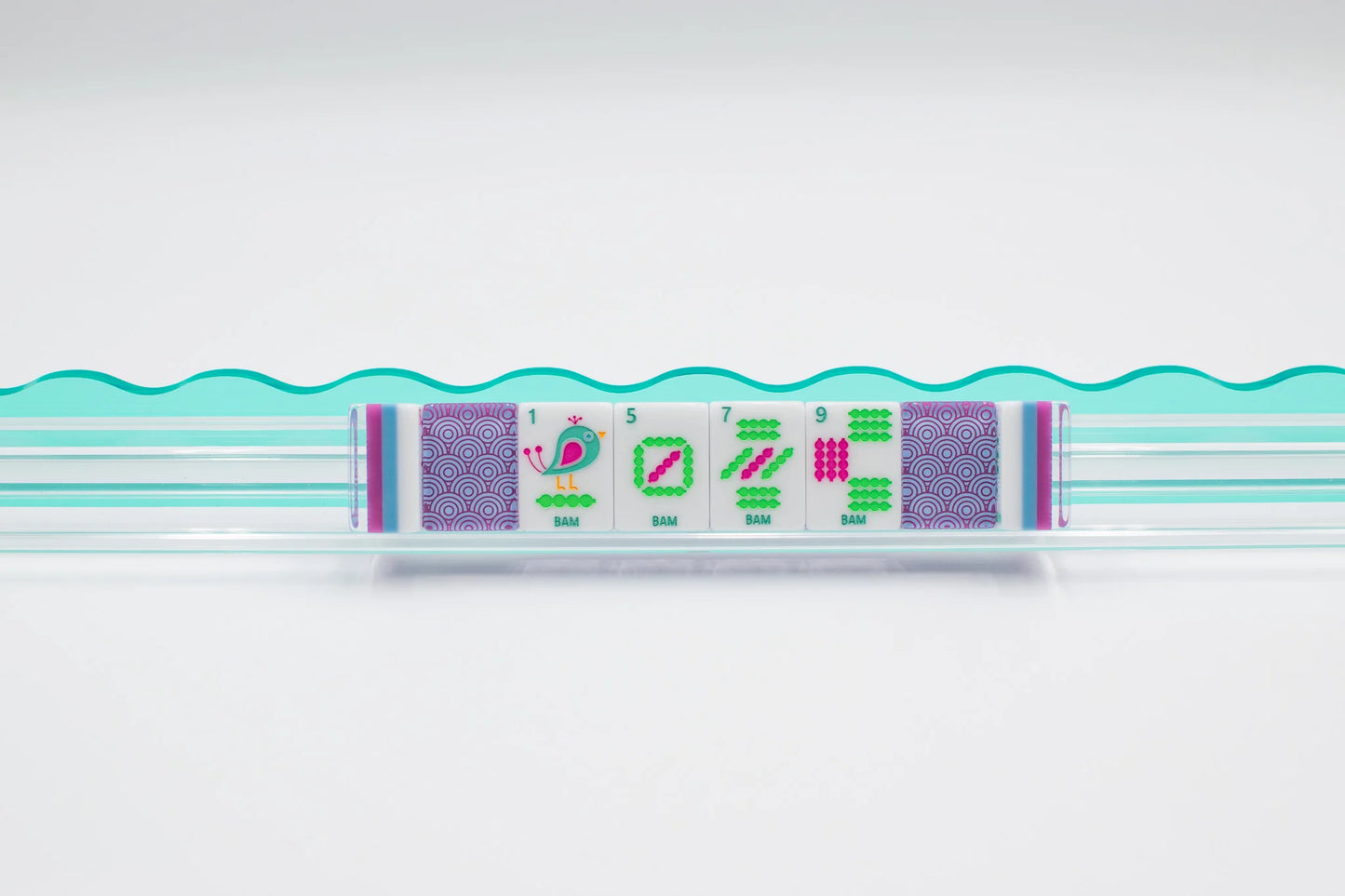My Fair Mahjong - Crystal Confetti Purple Mahjong With a Sprinkle of Color and Joy