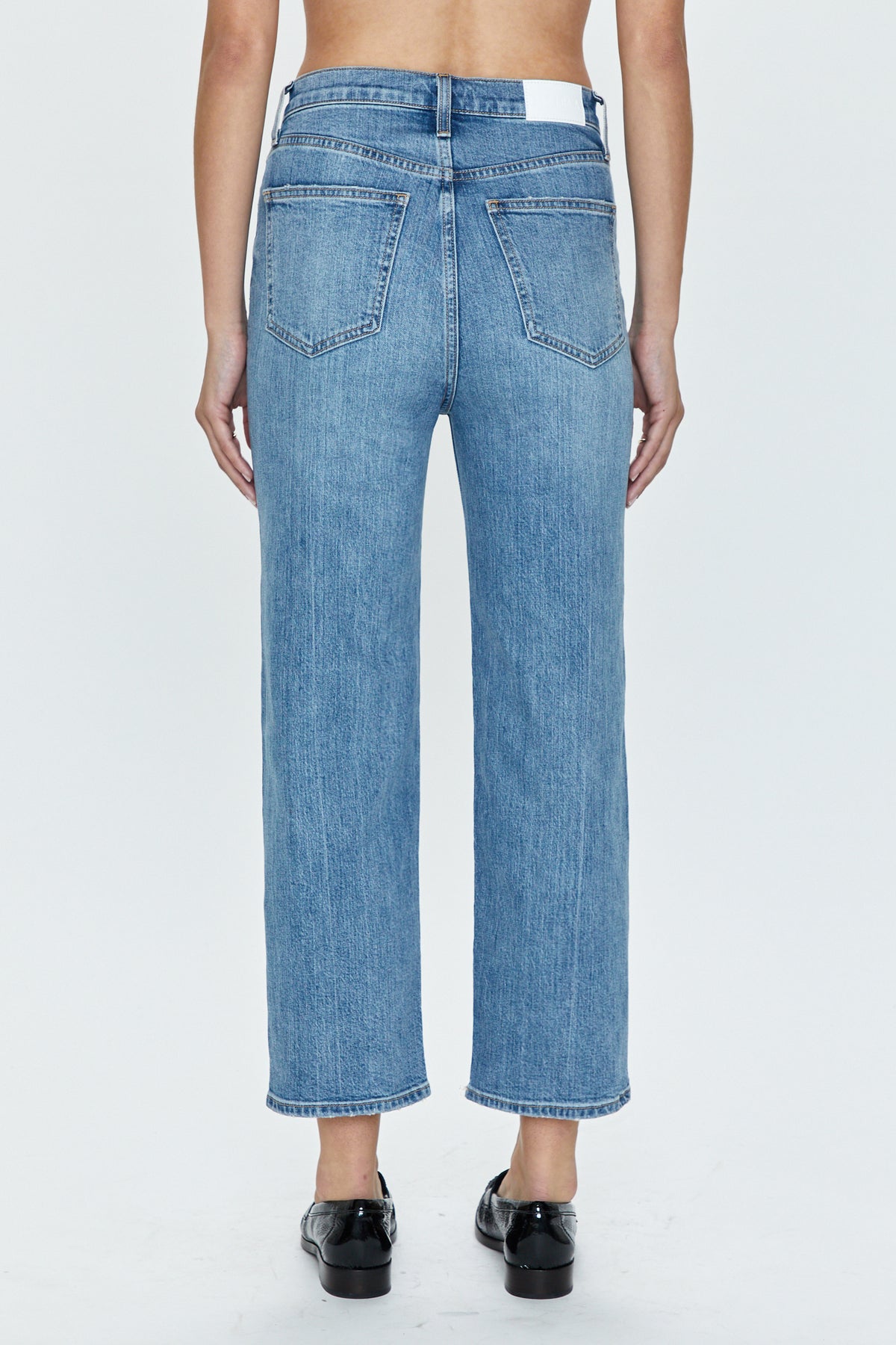 Pistola Denim - Women - Cambridge Vintage Cassie Crop Super High Rise Straight Crop