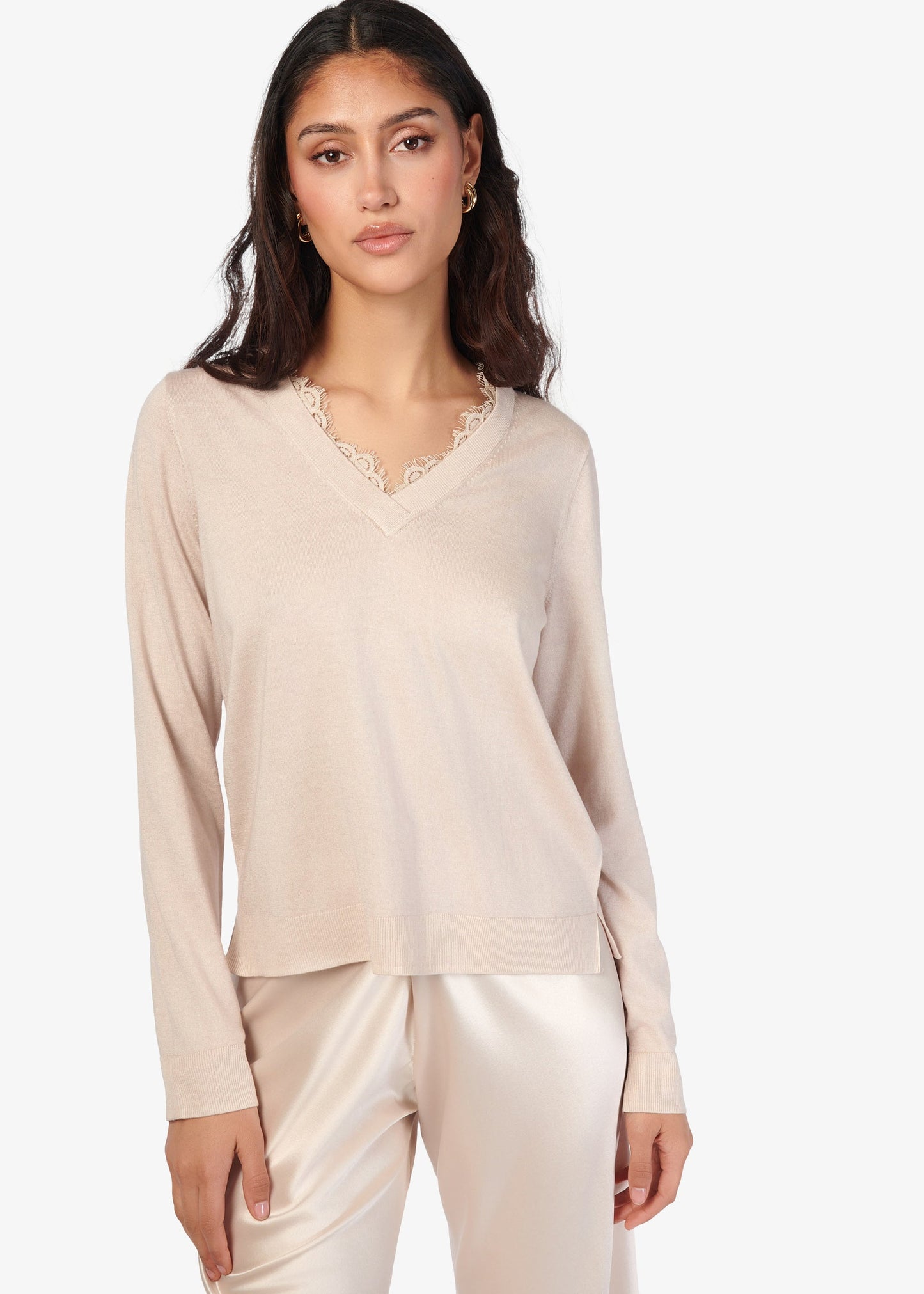 Cami NYC - Women - Oat Edwina Silk Cashmere Sweater