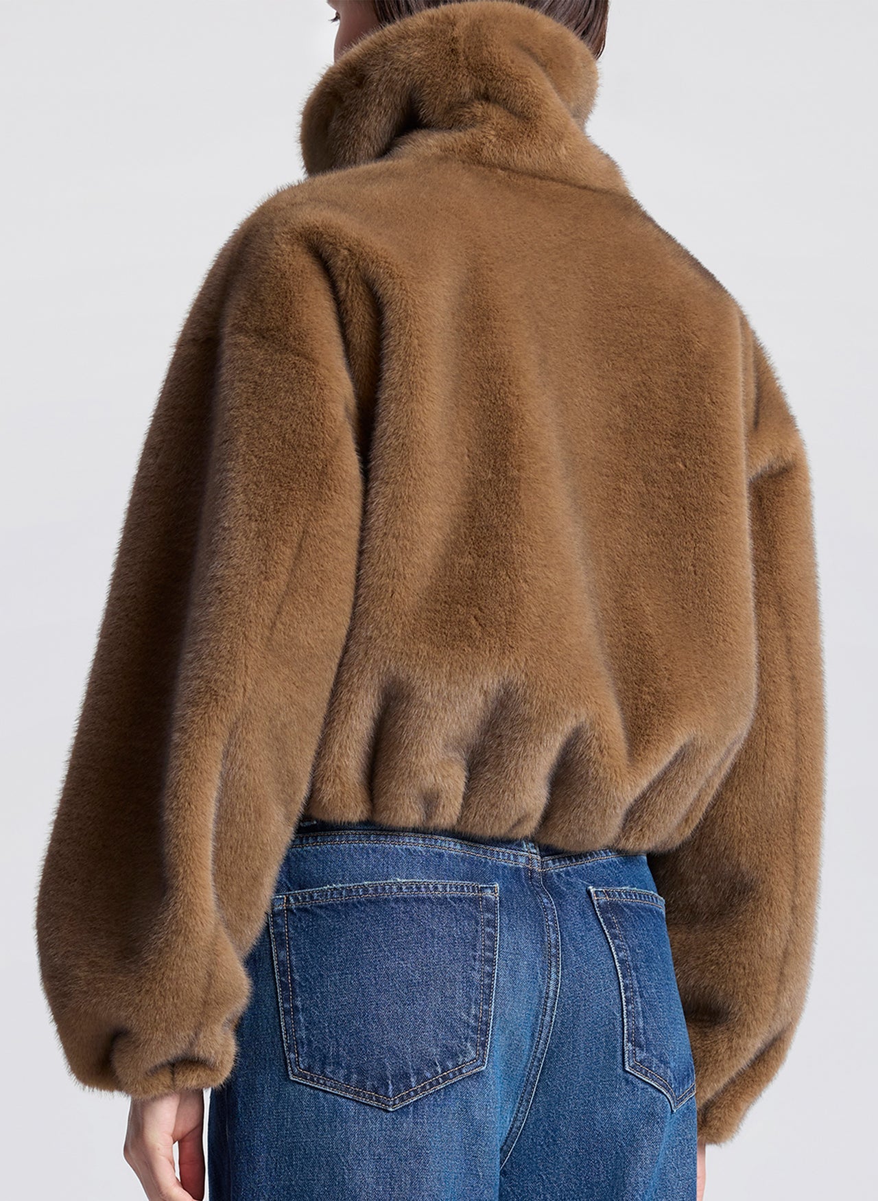 A.L.C. - Women - Camel Hazel Faux Fur Jacket