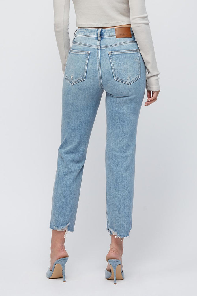 Hidden - Women - Medium Light Tracey Grinded Cropped Straight