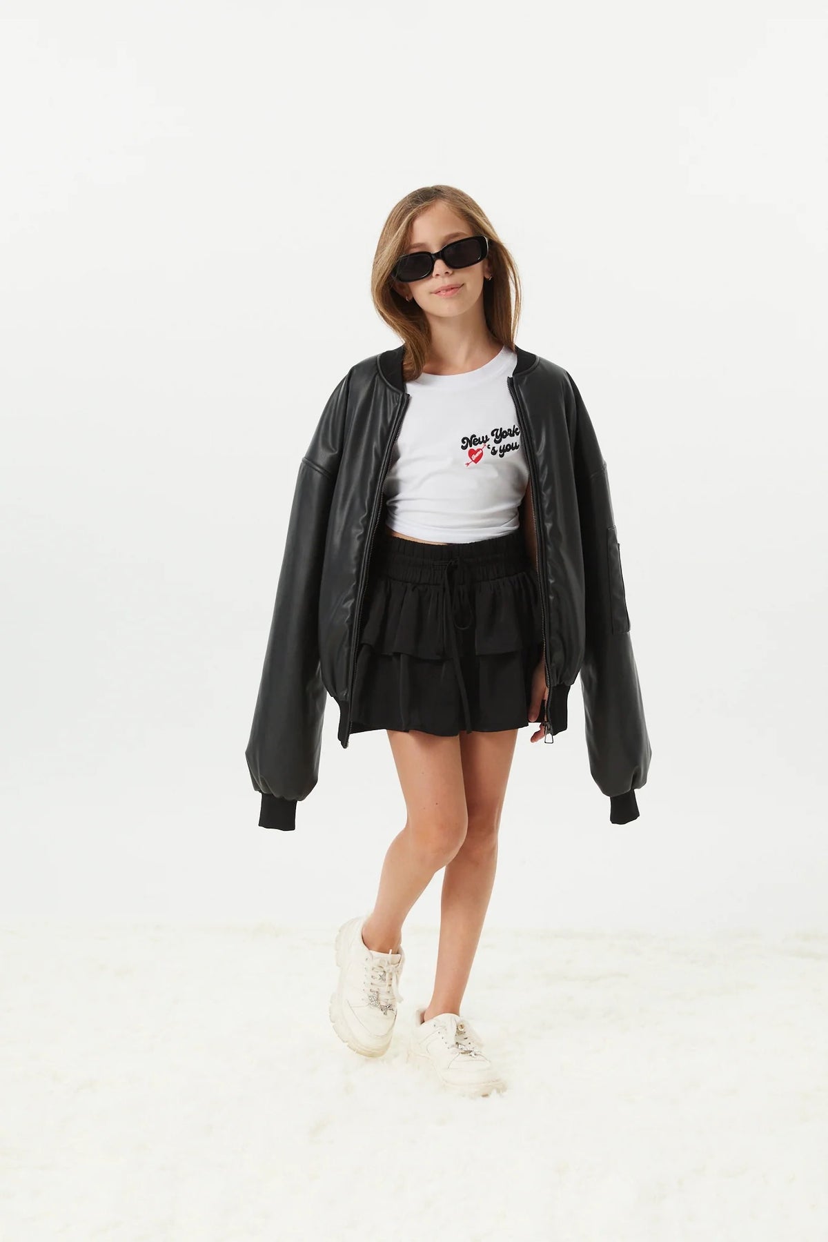 Theme - Tween - Black Valley Vegan Leather Jacket