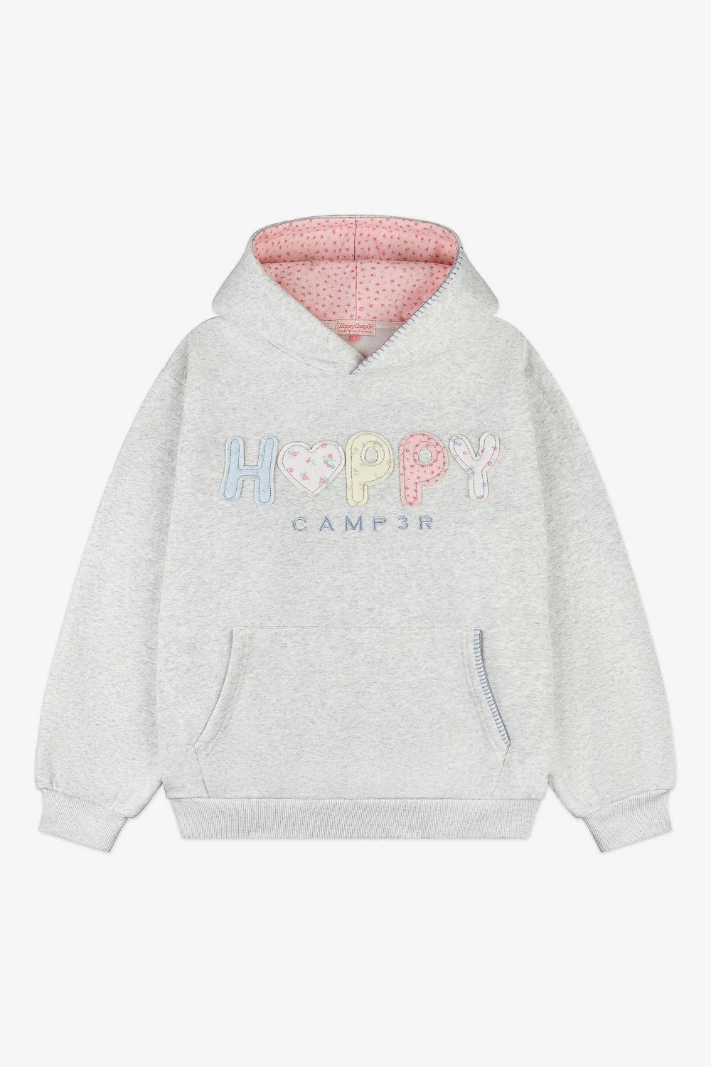 Happy Camp3r - Women - Heather Grey Happy State Of Mind Hoodie