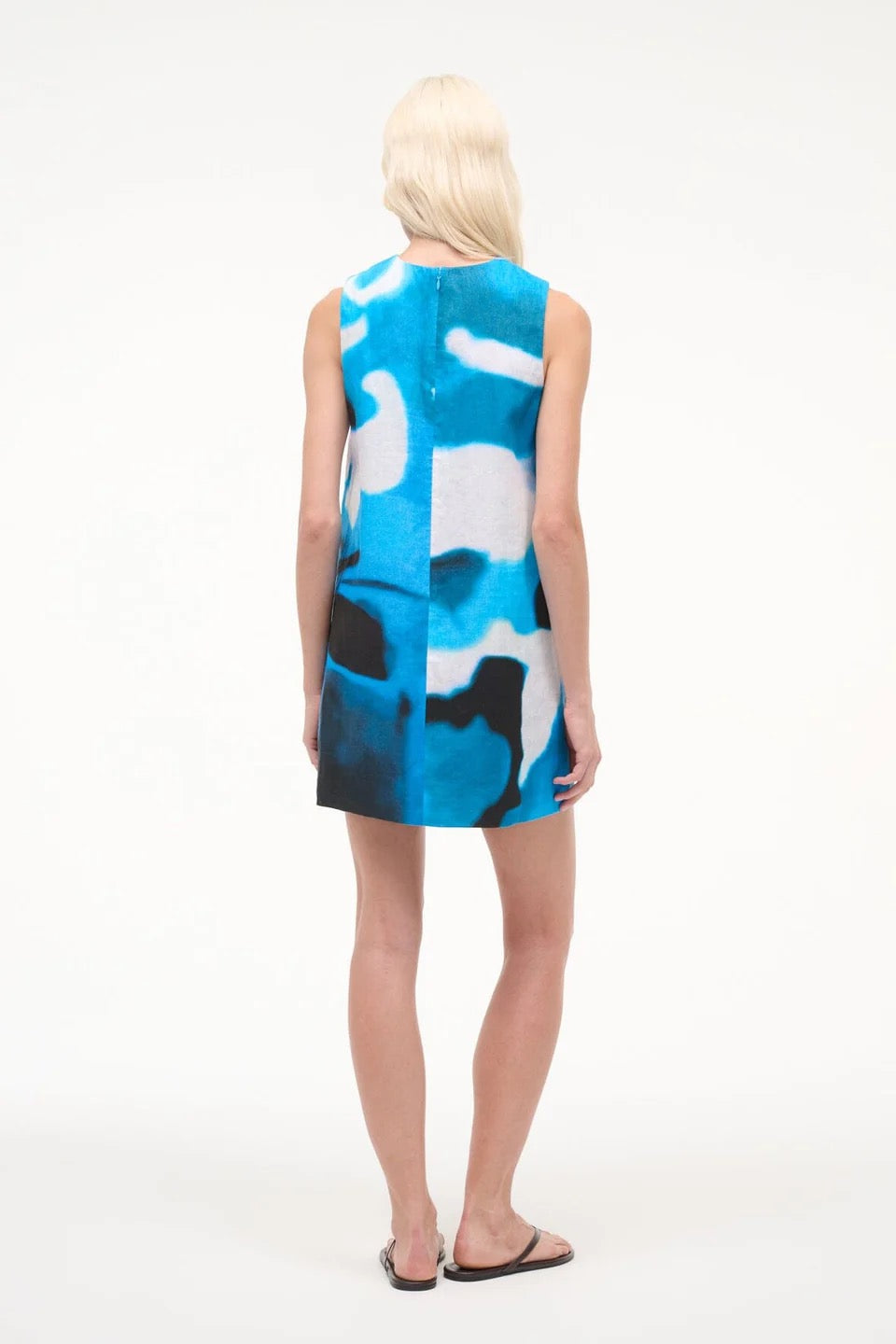 Staud - Women - Blue Haze Brea Linen Dress
