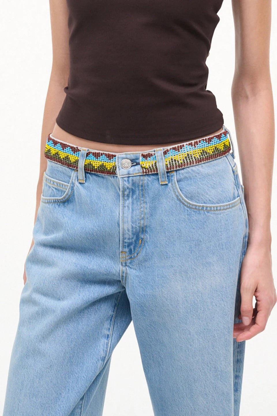 Staud - Women - Surfer Gus Beaded Relaxed Jean