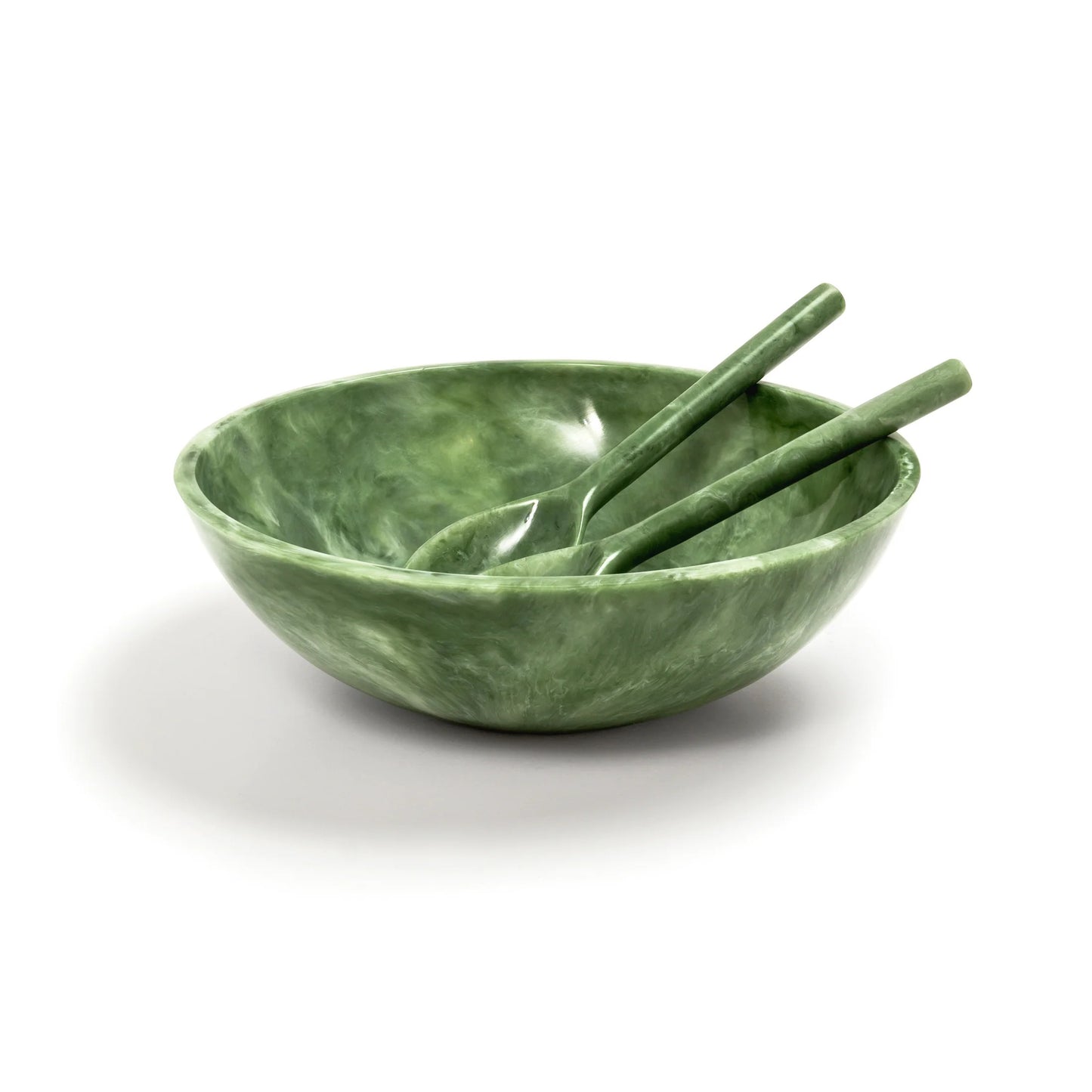 Inspired Generation - Green Swirl EveryWare Resin Bowl