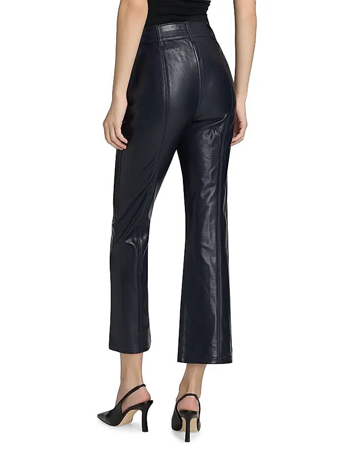 Cinq a Sept - Women - Black Dorothea Vegan Leather Crop Pant