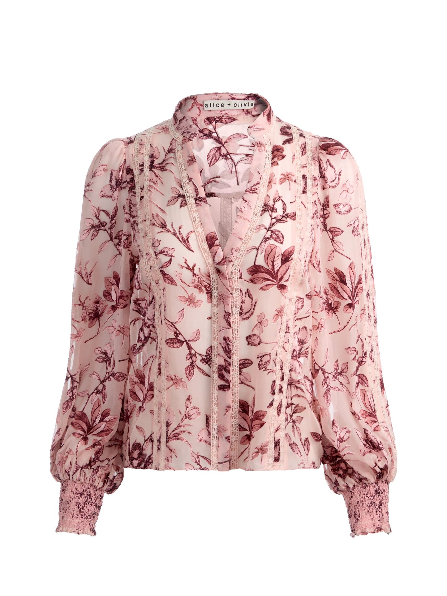 Alice + Olivia - Women -Mystic Garden English Rose Arllette Blouse