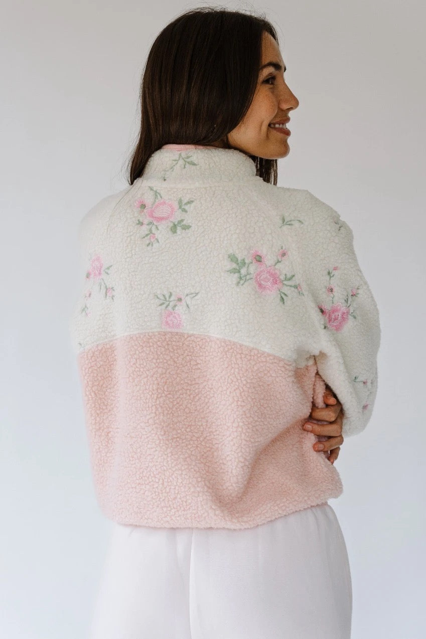 Happy Camp3R - Women - Buttercream Macie Sherpa Jacket