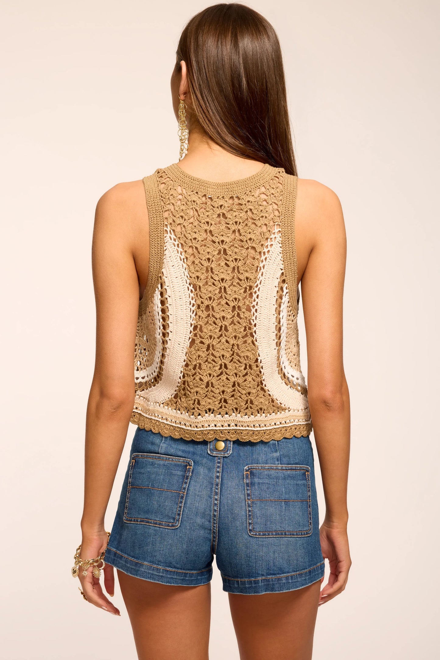 Ramy Brook - Women - Sandstone Adriana Crochet Top
