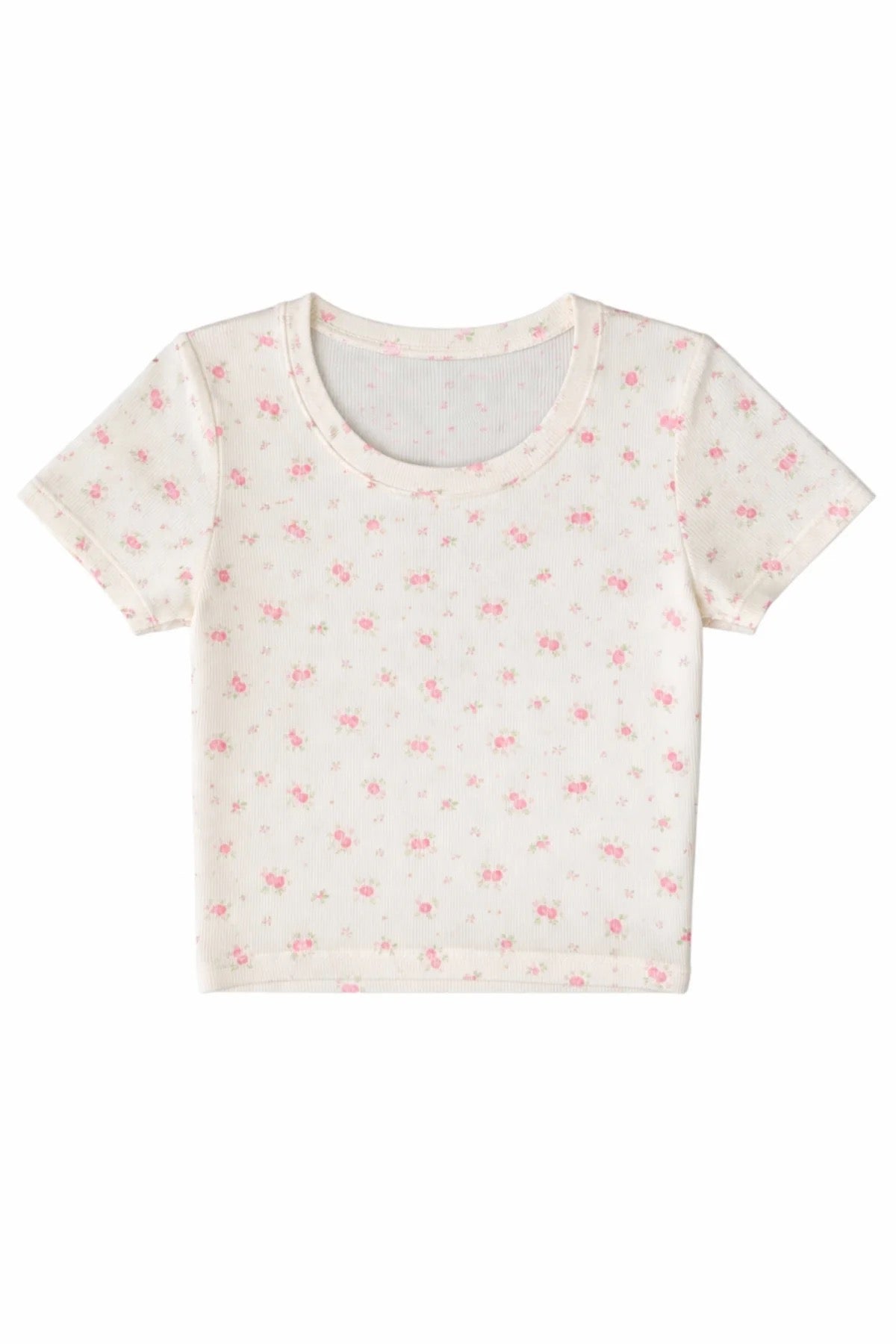 KatieJ NYC - Tween - Cutesy Rose Livi Ribbed Tee