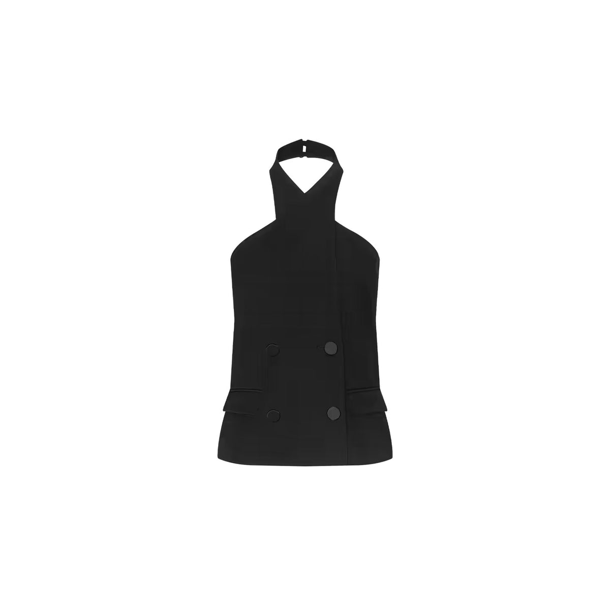 L'AGENCE - Women - Black Rhoda Halter Vest
