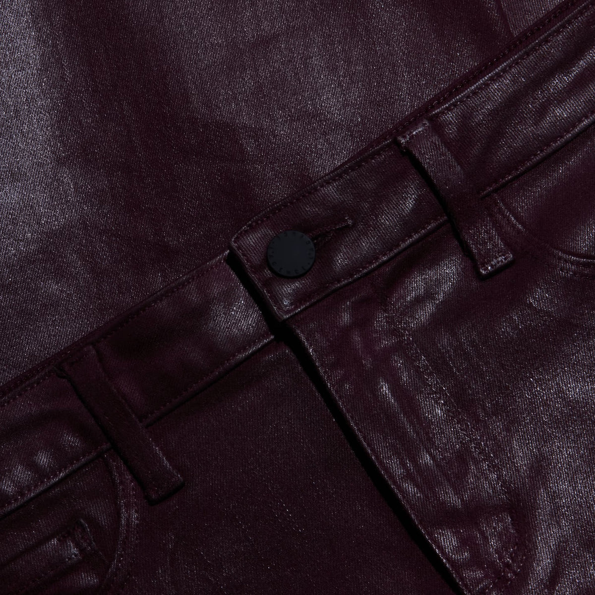 L'AGENCE - Women - Sangria Clayton Coated Wide-Leg Jean