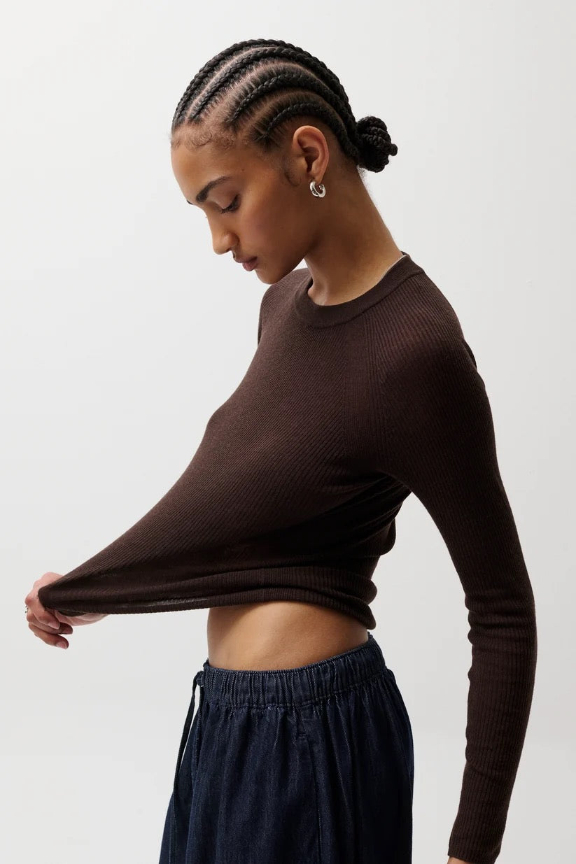 Pistola - Women - Mocha Juno Feather Weight Sweater