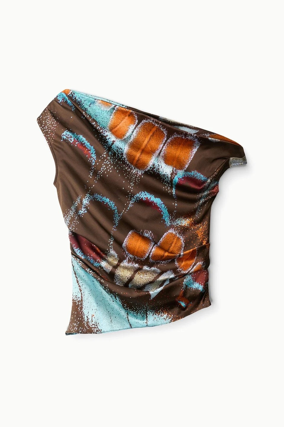 Staud - Women - Butterfly Sky Phare Silk Top