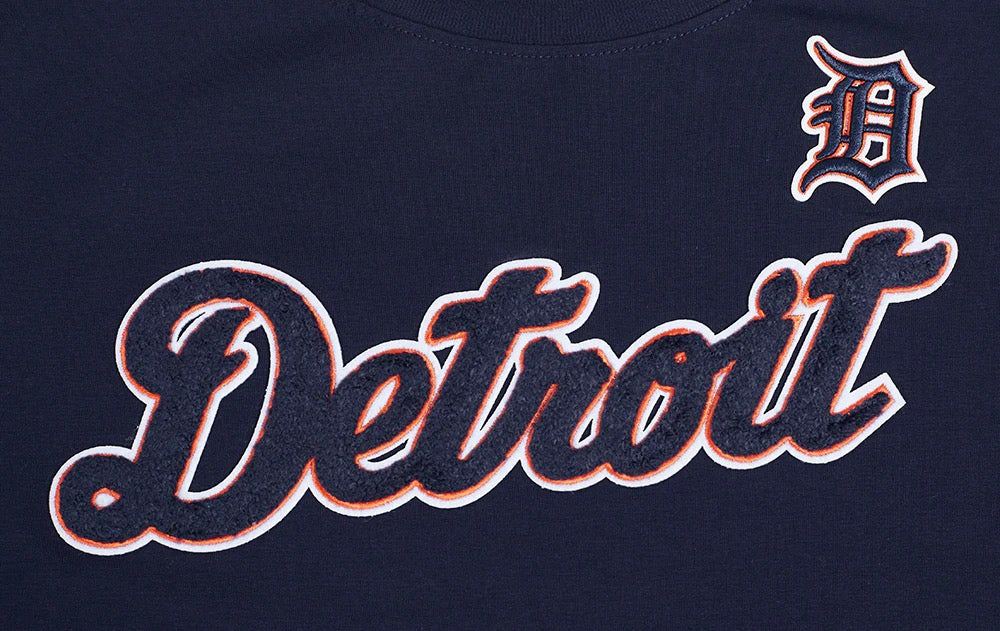 Pro Standard - Women - Navy Detroit Tigers Classic Slim Fit Tee