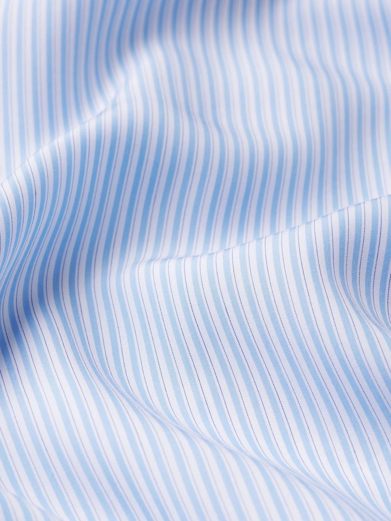 Frame - Men - Blue Stripe Relaxed Shirt